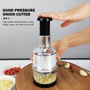 Picador Manual Profesional para Preparación de Alimentos, Cortador Rápido de Verduras y Cebolla, para Picar y Moler - Product Image 4
