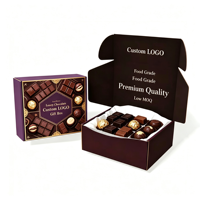 Boîtes vides personnalisées pour l'emballage de luxe, boîte cadeau magnétique de qualité alimentaire pour chocolat, biscuits, pâtisseries