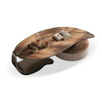 Table console élégante en noyer avec tiroir de rangement, pieds en fer noir écologiques, meubles de salon modernes en bois