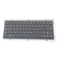 DSP 65 touches clavier de kiosque mécanique en métal d'acier inoxydable