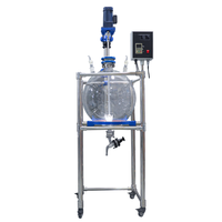 Réacteur d'agitation en verre borosilicaté à haute teneur en borosilicate 10 20 30 50 100 150 200L à température ambiante réacteur d'extraction liquide liquide