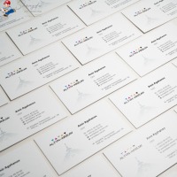 프리미엄 명함, 고급스러운 풀컬러 인쇄, 클래식 무광 크라프트지, 일반 주문 가능, 지금 바로 구매하세요