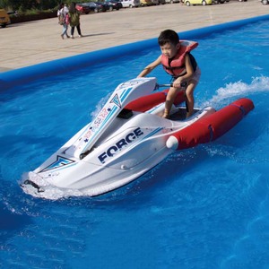 Bateau à moteur à essence de <span class=keywords><strong>ski</strong></span> à jet unique pour enfants de 2025 Offre Spéciale avec moteur à 2 temps de pompe à jet de vague - Product Image 3