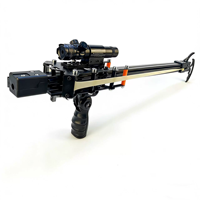 Slingshot tactique professionnel, arc à poulies haute puissance, catapulte de chasse mécanique avec viseur optique et poignée