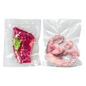 Balık için vakum torbaları fabrika toptan fiyat sığır için gıda vakum plastik sızdırmazlık ambalaj çanta