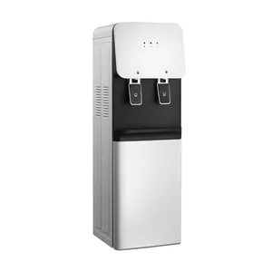 Dispensador de água de aquecimento doméstico, dispensador vertical automático para água fria com fabricante de gelo