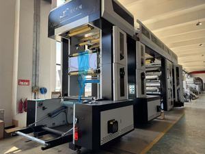 Hiệu quả cao trống centrel Hai Mặt Pp dệt vải máy in flexo tốc độ cao 8 màu - Product Image 2