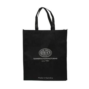 Sinicline ถุงผ้านอนวูฟเวนสำหรับช้อปปิ้งขนาดใหญ่สีดำแบบกำหนดเองกระเป๋าถือที่ปลอดภัยสำหรับใช้ในเสื้อผ้า - Product Image 1