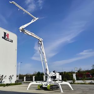 Distribuidor de Concreto Móvil Hidráulico JIUHE de Alta Eficiencia con Pluma de Colocación sobre Orugas para Construcción - Product Image 6