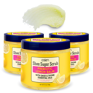 Exfoliante Corporal de Azúcar de Karité con Aceite de Naranja, Exfoliante Suave Orgánico para Cara, Cuerpo, Manos y Pies, Rico en Manteca de Karité, para Todo Tipo de Piel - Product Image 1