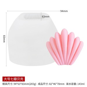 Conch Shell 3D Seashell Candle Mold For DIY Candle Making Kits Cake Ice Clay Molds - Product Image 3