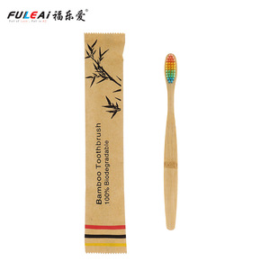 Bamboo Toothbrush Soft Bristles Nylon Home Use Eco Friendly Packaging Adult 1 Pc - Product Image 5