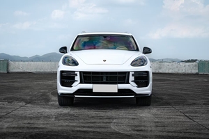 Pare-chocs avant + pare-chocs arrière pour Porsche Cayenne 958.1 2011-2024 Nouvelle mise à niveau Style 2024 Plug and Play Phare avant Pare-chocs - Product Image 4