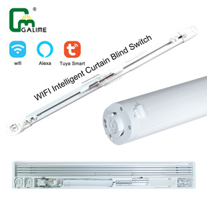 المغناطيسي القضبان زيجبي في الهواء الطلق الزخرفية قضيب للستائر الذكية ستارة مزودة بمحركات نظام تويا التلقائي الكهربائية الستائر للمنزل - Product Image 5