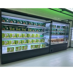 Siêu thị thương mại multideck mở máy làm lạnh hiển thị tủ lạnh tủ đông cho rau và trái cây - Product Image 1