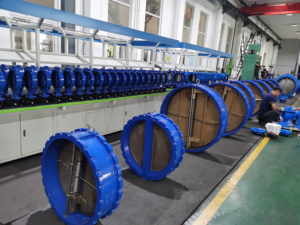 DN1000 PN10 DI katup periksa pelat ganda dengan cakram perunggu - Product Image 6