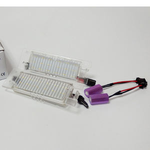 CANbus luces de matrícula LED sin errores <span class=keywords><strong>18</strong></span> SMD blanco Plug Play reemplazo para <span class=keywords><strong>Opel</strong></span>/Vauxhall <span class=keywords><strong>Insignia</strong></span> nueva condición 2 uds Set - Product Image 2