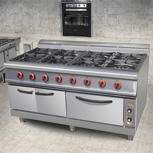 8-burner thép không gỉ đất sét nồi bếp độc lập kiểm soát nhiệt độ 4.8kw mỗi Burner cho nhà bếp thiết bị nhà hàng - Product Image 1