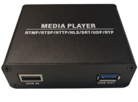 Lecteur multimédia de diffusion vidéo réseau USB vers IP avec sortie HDMI