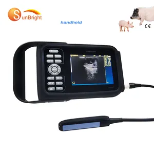 Taşınabilir küçük boy veteriner hayvanlar at domuz gebelik ultrason veteriner ultrasonik ekipman SUN-808F