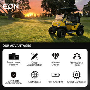 6-местный электрический гольф-кар, разрешенный для использования на дорогах общего пользования, 48В, утилитарный гольф-багги с крышей и ветровым стеклом для курортов и отелей - Product Image 3