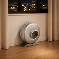 Ventilateur en ligne EC métallique haute efficacité 160 mm pour la ventilation des serres - Prix distributeur