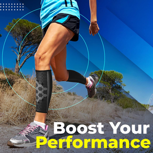 HWC-003 # OEM ODM chân tay Áo chạy thể thao vớ bê cú đúp tập thể dục ngoài trời bê nén tay áo đan bê hỗ trợ - Product Image 3