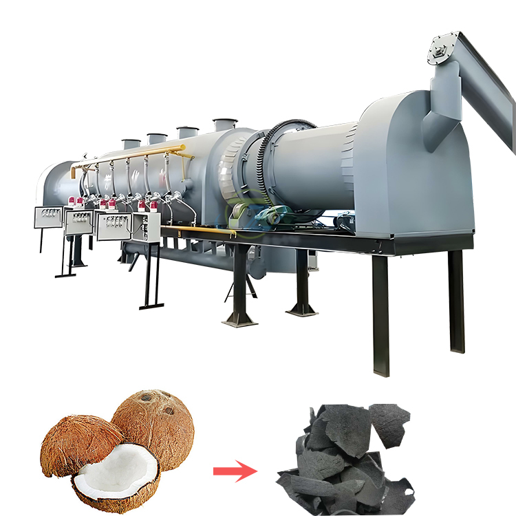 High Profit Automatic Biomass Carbonization Furnace