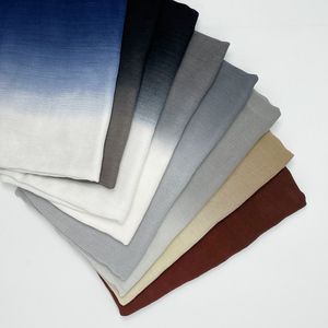 Voile musulman koweïtien B20 Vela Ombre Olive tendance, imprimé dégradé personnalisé, texture thaïlandaise, en viscose et modal, pour femme, 180*70 - Product Image 1