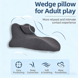 Cuscino Intimo Portatile in Memory Foam JYM, Cuscino per Posizioni del Corpo per Divertimento in Camera da Letto per Adulti - Product Image 1