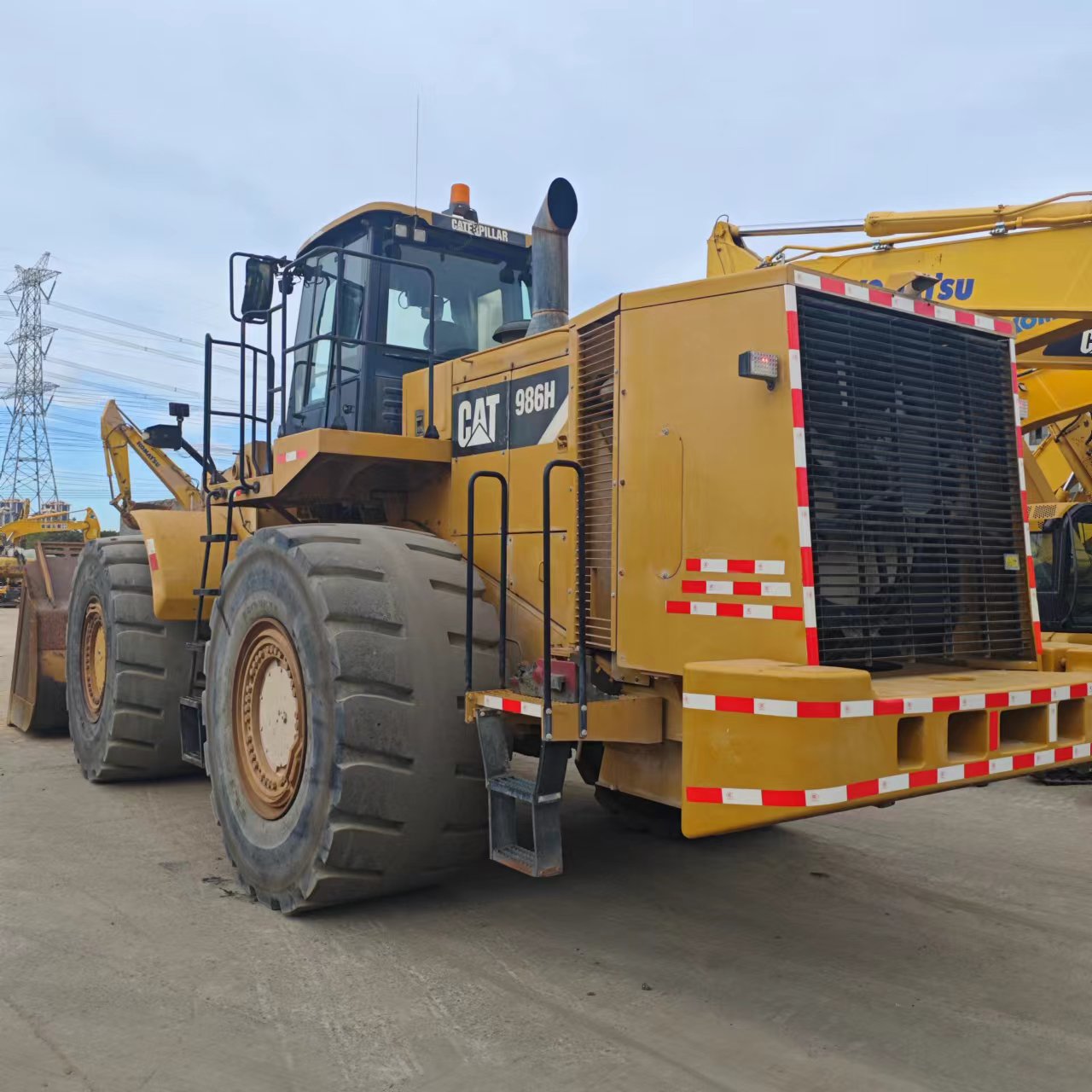 Погрузчик б/у CAT986H с оригинальными деталями, б/у большой колесный погрузчик, погрузчики, б/у, Строительная техника