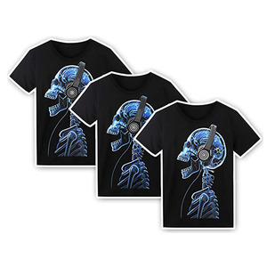 Max 2022 nueva camiseta luminosa activada por sonido personalizada al por mayor camisetas para hombres y mujeres con ecualizador iluminado - Product Image 4