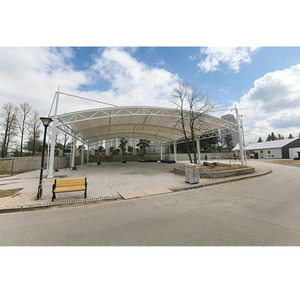 Toldo de Tela para Exteriores, Estructura de Membrana Tensada, Carpa Deportiva para Cancha de Tenis, Baloncesto y Pádel - Product Image 4