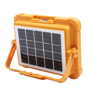 Lampe de camping LED portable, étanche, à énergie solaire, pour extérieur - Projecteur extérieur haute puissance - Product Image 4