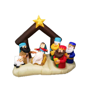 야외 큰 실내 크리스마스 트리 장식 inflables 드 navidad 크리스마스 아치 산타 클로스 풍선 아치 - Product Image 6