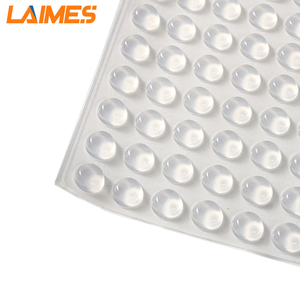 Pare-chocs de porte d'armoire pare-chocs d'armoire de qualité supérieure coussinets amortissement du son <span class=keywords><strong>auto</strong></span>-adhésif en caoutchouc transparent Silicone antichoc - Product Image 1