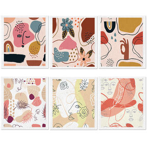 <span class=keywords><strong>Heyuan</strong></span> ผ้าเช็ดจานไมโครไฟเบอร์ใช้ซ้ำได้สำหรับใช้ในครัวผ้าเช็ดจานผ้าเช็ดจานดีไซน์แบบกำหนดเอง - Product Image 1