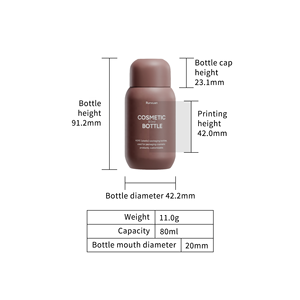Flacone <span class=keywords><strong>da</strong></span> <span class=keywords><strong>viaggio</strong></span> per <span class=keywords><strong>Shampoo</strong></span> e balsamo per capelli <span class=keywords><strong>da</strong></span> 200ml con pompa a pressione <span class=keywords><strong>da</strong></span> 300ml flacone per lozione in plastica HDPE vuoto per cosmetici - Product Image 4