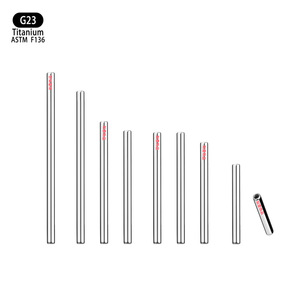 Barre droite en alliage de titane F136, 20mm 18mm 16mm 14mm 12mm 10mm 8mm, accessoire de piercing pour bijoux corporels - Product Image 5