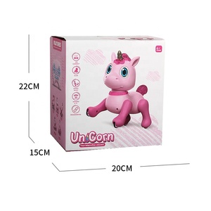 Smart & Dancing RC Roboter Einhorn Haustier Spielzeug 883 Gesang Programmierung Fernbedienung Einhorn Roboter Spielzeug für Kinder Geschenke - Product Image 5