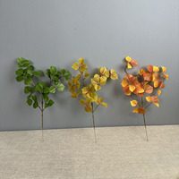 Feuille de Bodhi Artificielle pour Décoration Intérieure, Plante Artificielle pour Aménagement Paysager, Ornement de Jardin et de Bureau, Feuillage Artificiel