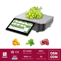 HPRT C-L9 AI 15,6 inch AI-herkenningsweegschaal met touchscreen en ingebouwde printer