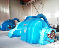 Turbin Pelton Mikro Hidro Elektrik Mini 500kw/Generator Hidro Mini Terapung