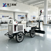 Machine à niveler les sols en béton par laser efficace avec vitesse de nivellement rapide pour les terrains de sport