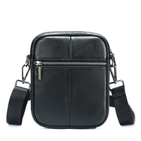 Hoge Kwaliteit Echt Lederen Klassiek Design Luxe Heren Messenger Bag Waterdichte Duurzame Heren Schoudertas
