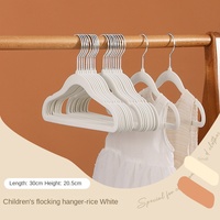 Perchas de Terciopelo para Ropa de Bebé, Antideslizantes, Individuales, para Guardar Ropa en el Armario, Modernas, Sencillas y Sostenibles