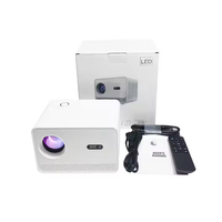 Projecteur intelligent Android en gros M10 WIFI BT 200 lumens Mise au point automatique LCD Home cinéma M10 Plus Mini 4K LED Projecteurs portables