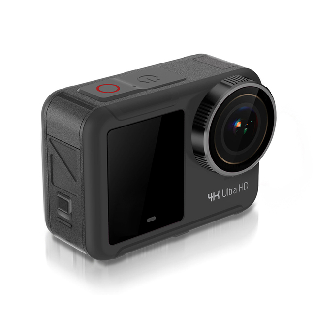 Real 4K 60FPS 48M Body Waterproof Dual Screen 6-Axis Anti-shake 2.4G WIFI Accessories 2150mAh Pre-recorded Sports Action Camera