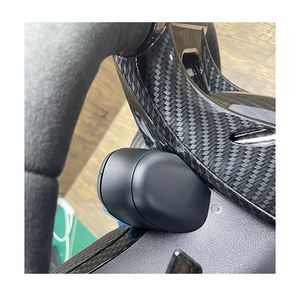 Volante de fibra de carbono para <span class=keywords><strong>Mercedes</strong></span> Benz C E G Class AMG G63 W204 S204 W212 <span class=keywords><strong>V212</strong></span> S212 W463 Volante Led - Product Image 5