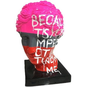 Vendita calda pop art Gallery Home Sculpture Art Femme busto Statue <span class=keywords><strong>david</strong></span> Head <span class=keywords><strong>David</strong></span> Figure Statue gallery Creative Resin <span class=keywords><strong>David</strong></span> - Product Image 6